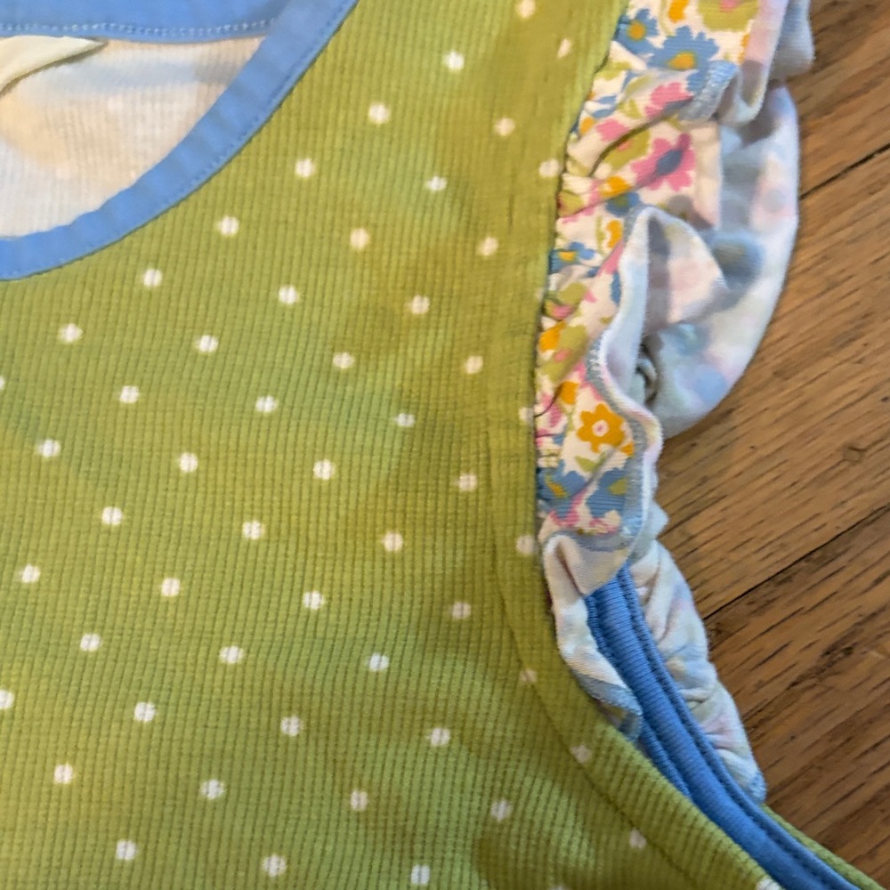 *Matilda Jane Green Polka Dot Tank Top - Picture 4 of 7